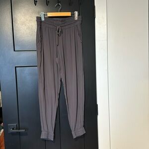 Aritzia TNA Lightweight Rayon Joggers Grey